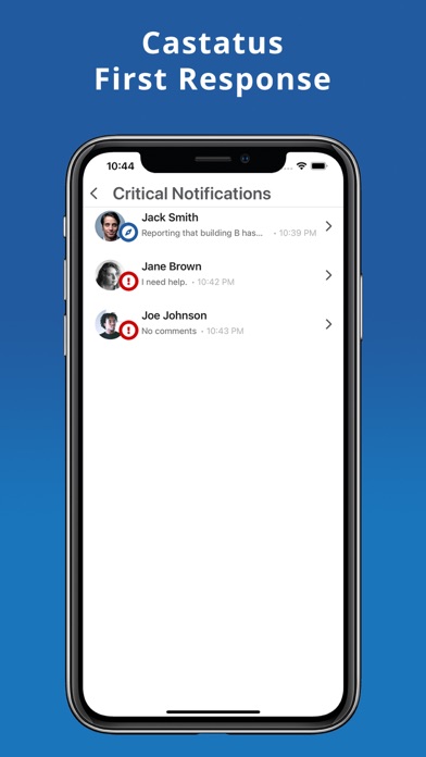 Castatus First Response Screenshots