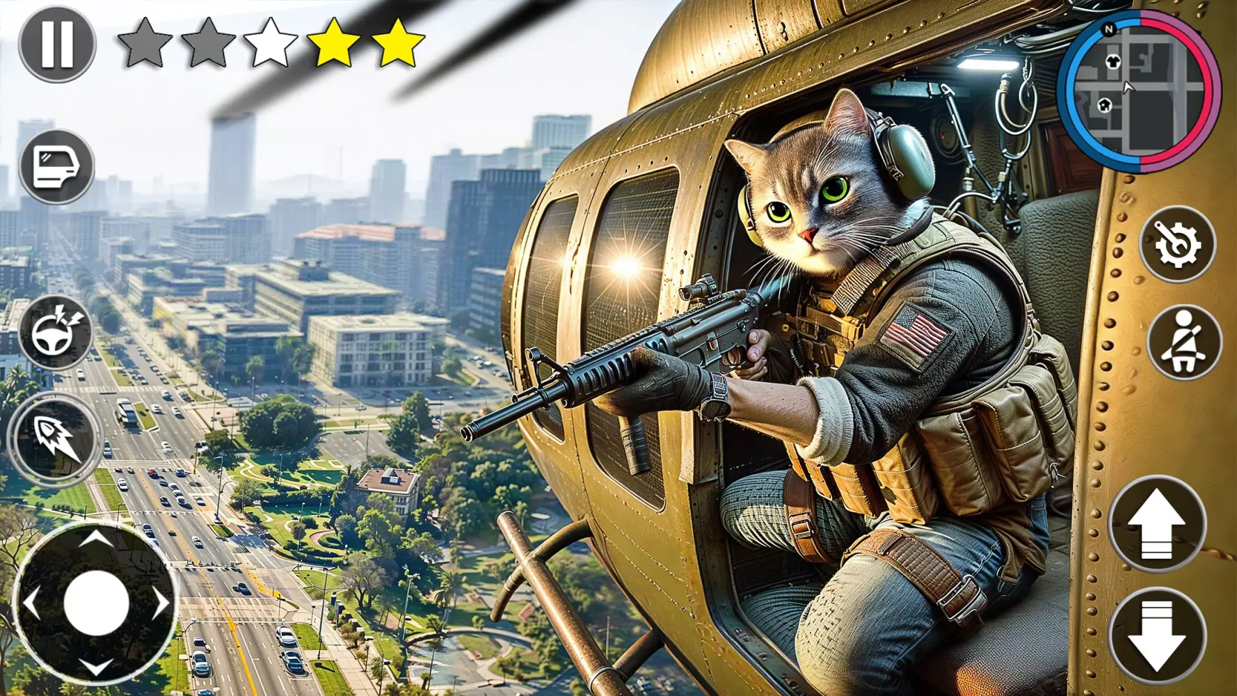 Super Cat Hero Open World Game Screenshots