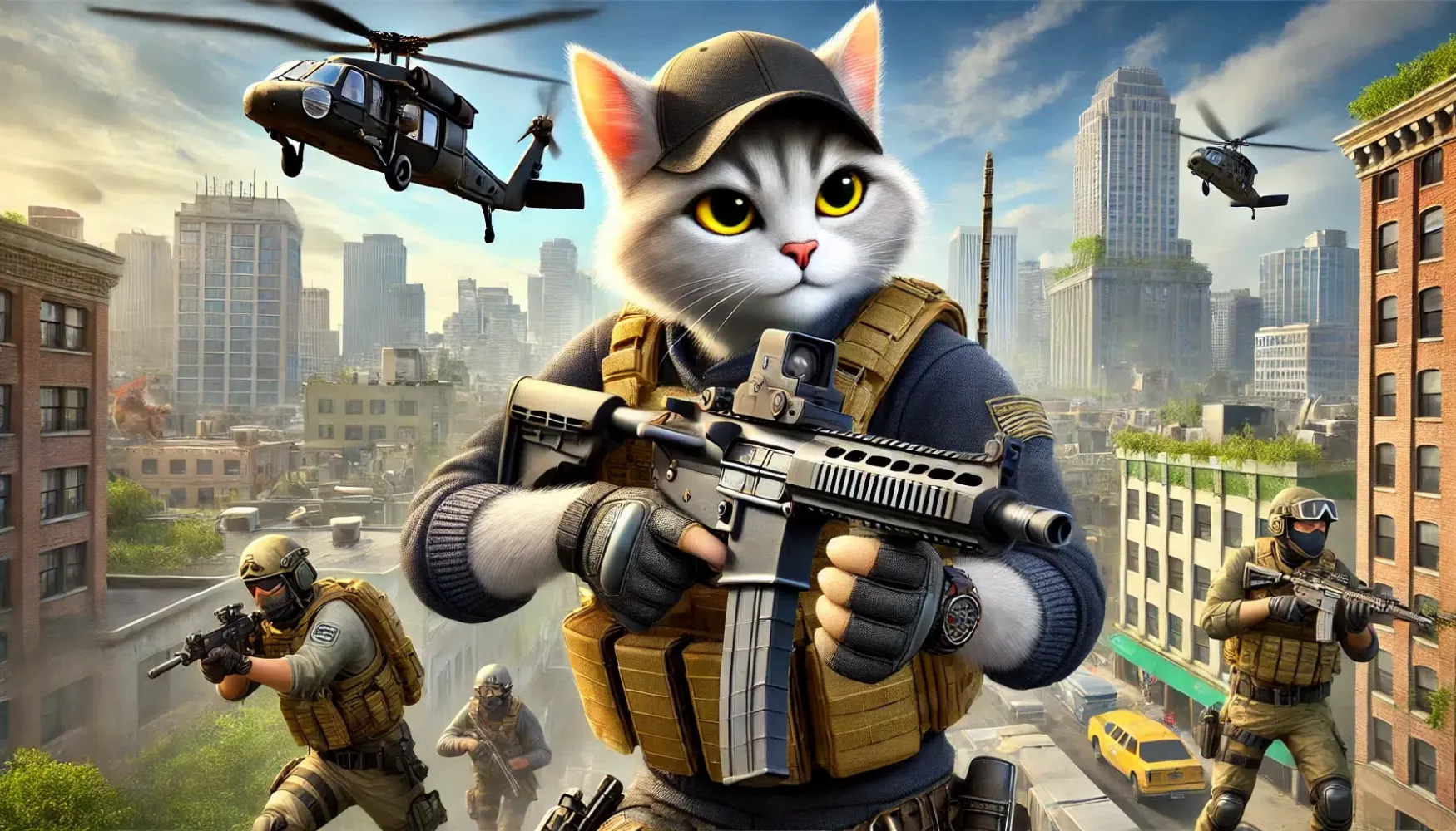 Super Cat Hero Open World Game Screenshots