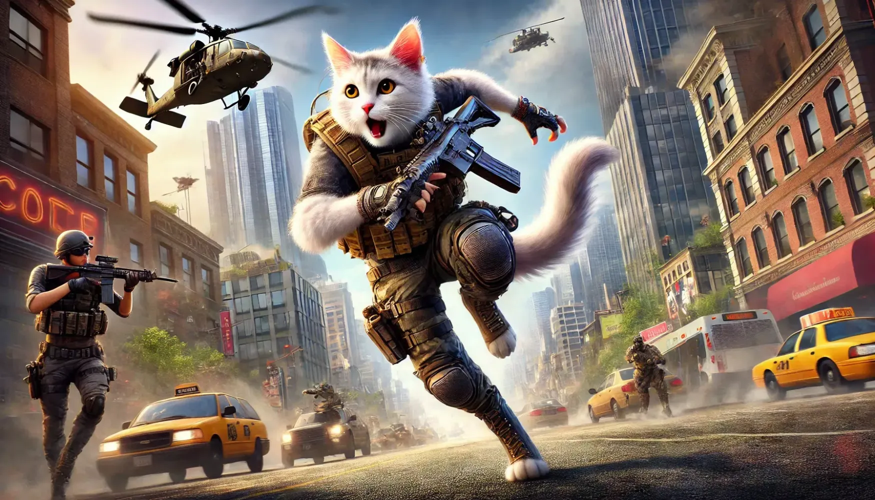 Super Cat Hero Open World Game Screenshots