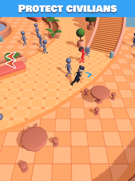 Zrzuty ekranu Catch the Thief 3D iPad 