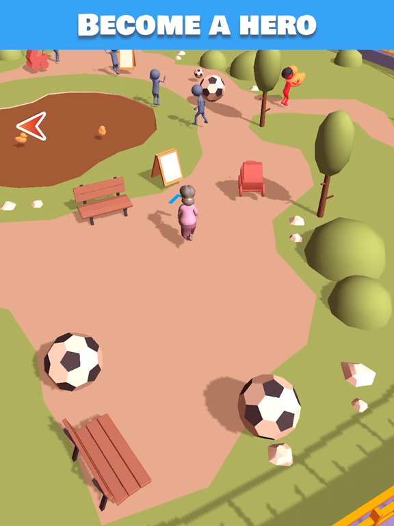 Zrzuty ekranu Catch the Thief 3D iPad 