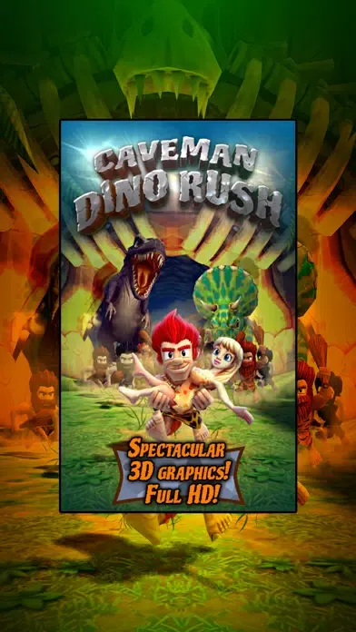 Caveman Dino Rush应用截图