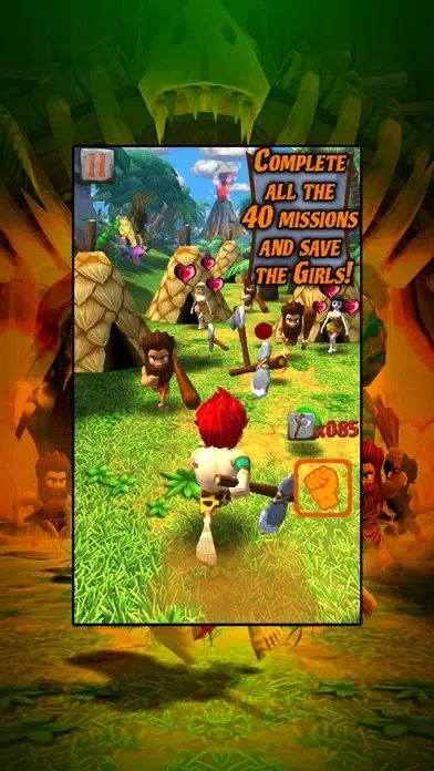 Caveman Dino Rush应用截图
