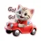 White Cat Stickers - WASticker