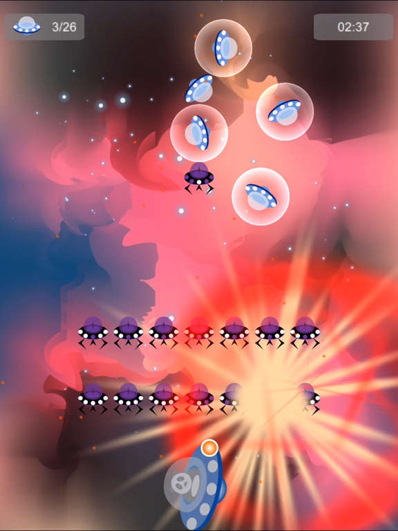 Panda UFO - Pop Alien Galaxy iPad 应用截图