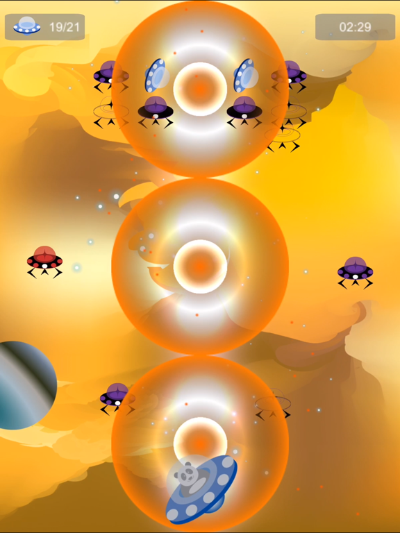 Panda UFO - Pop Alien Galaxy iPad 应用截图