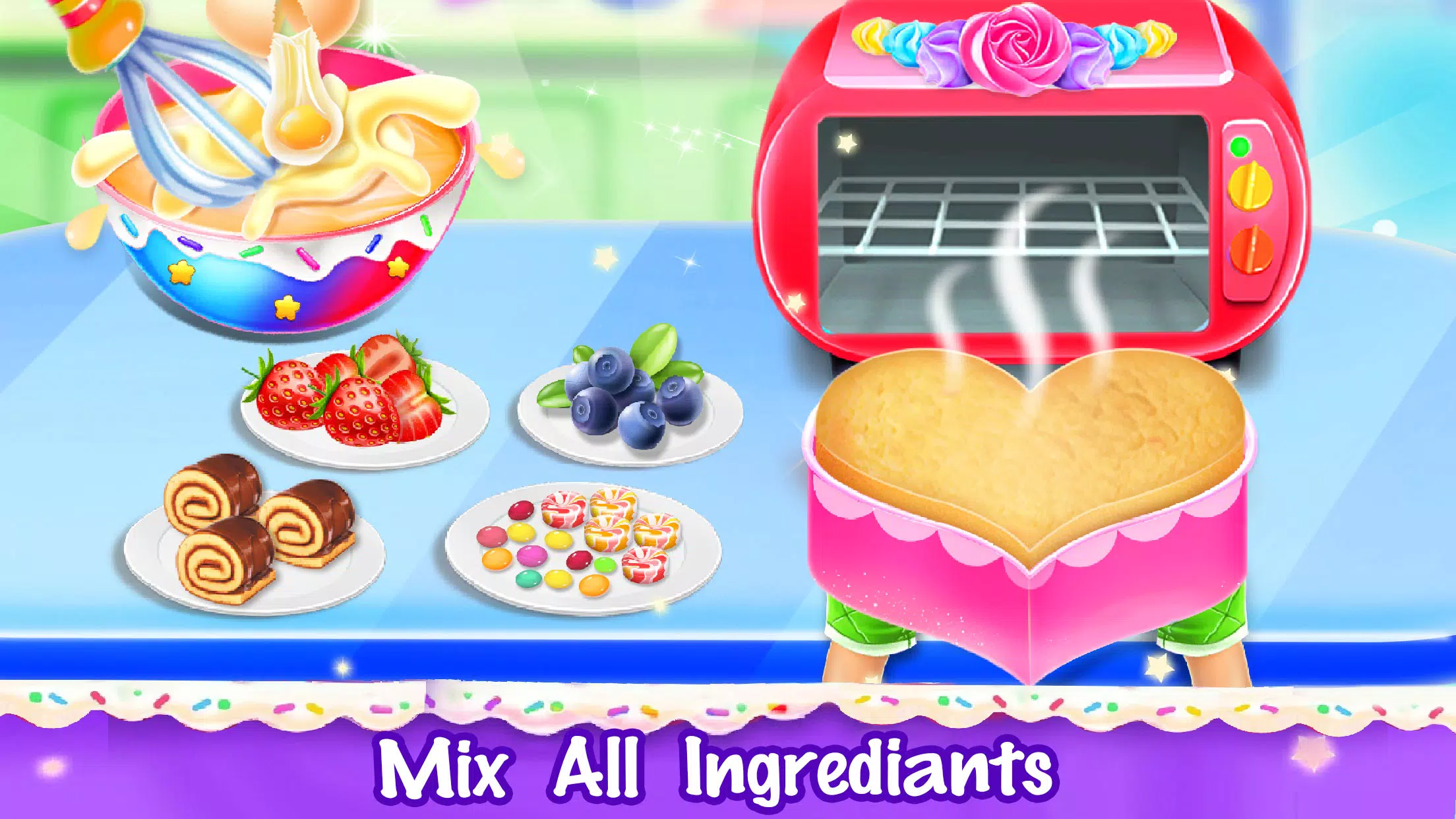 Ice cream Cake Maker Cake Game Screenshots