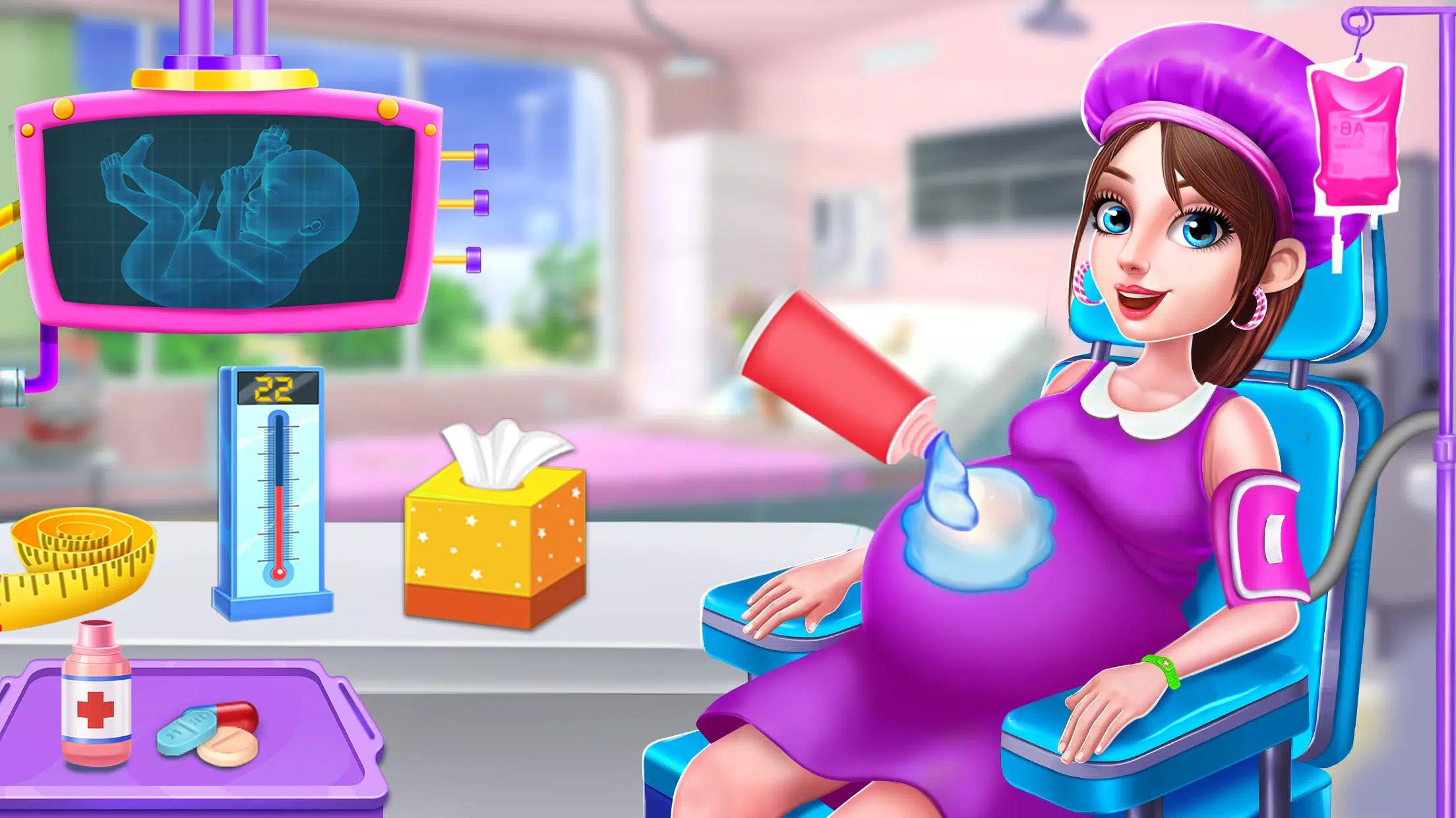 Pregnant Mommy Care Baby Games Screenshots