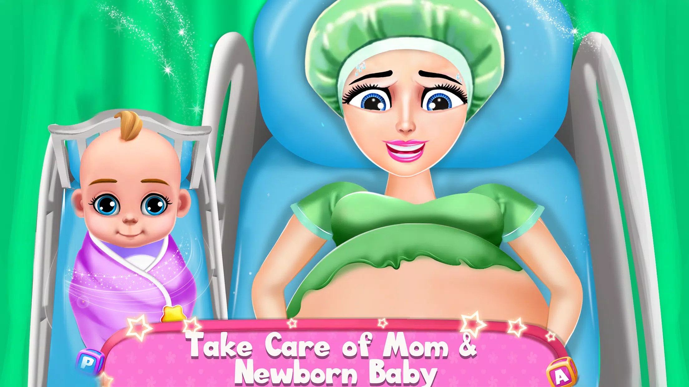 Pregnant Mommy Care Baby Games Screenshots