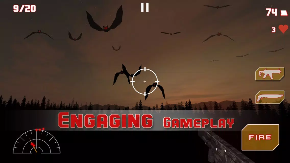 Capturas de tela do Bat Army Shooter