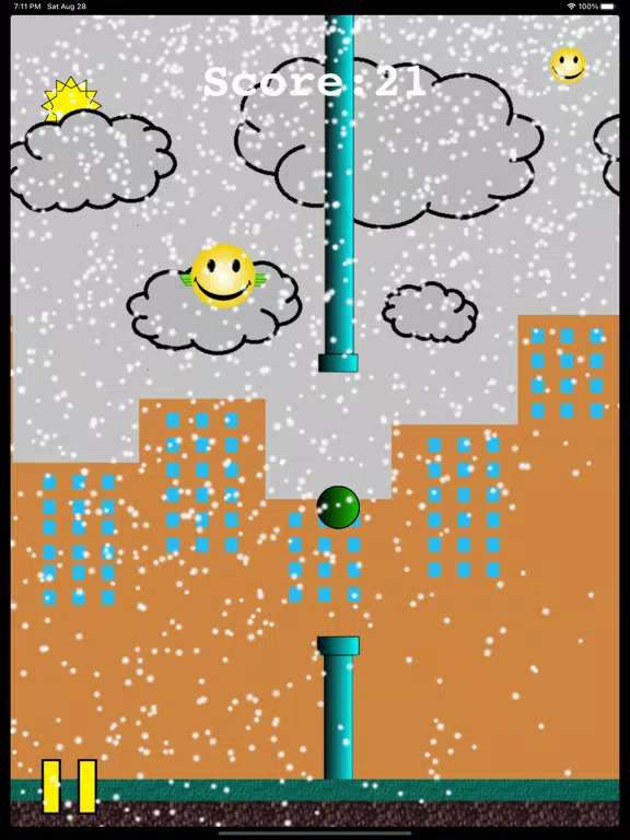 Jumpy Smiley iPad  स्क्रीनशॉट