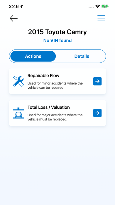 CCC® Mobile Appraiser Pro Screenshots