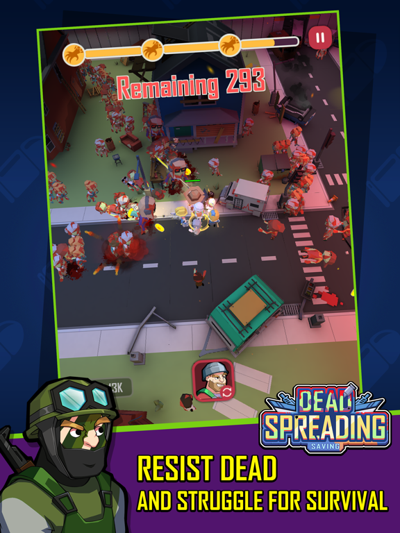 Capturas de pantalla de Dead Spreading:Saving iPad 