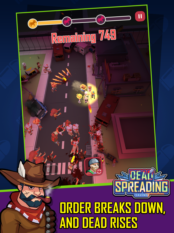 Capturas de pantalla de Dead Spreading:Saving iPad 