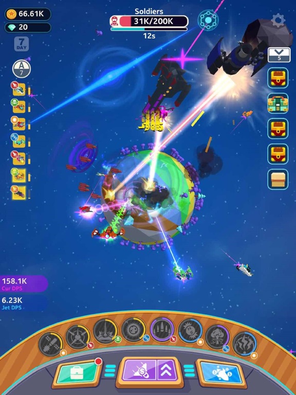 Capturas de pantalla de Planet Overlord II iPad 