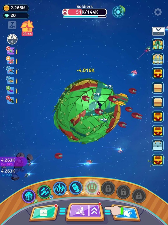 Capturas de pantalla de Planet Overlord II iPad 