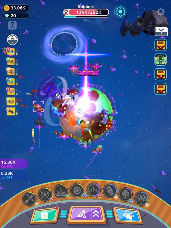 Capturas de pantalla de Planet Overlord II iPad 