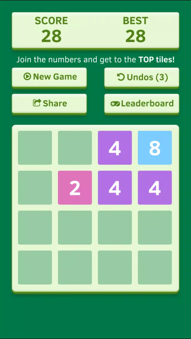 Number Tiles Challenge - free impossible 2048 game edition Screenshots