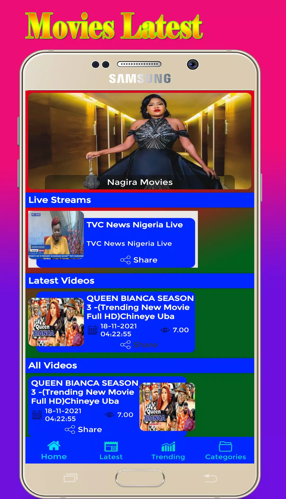 Nigerian Nollywood Movies Screenshots