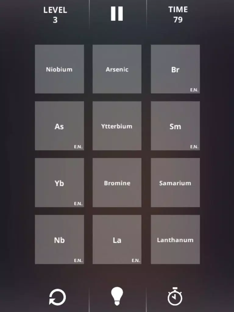 Periodic Table Game iPad Screenshots