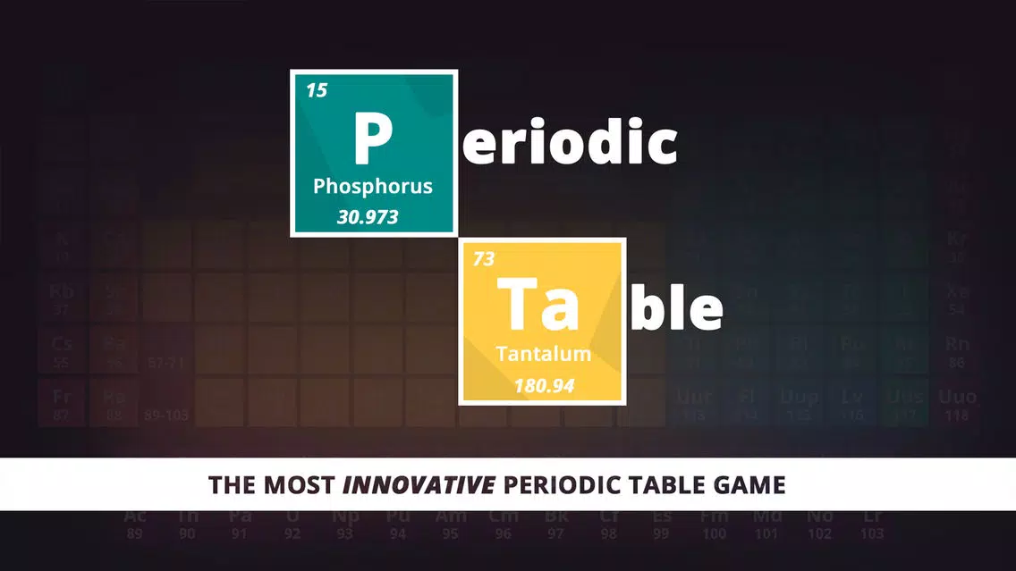 Periodic Table Game Screenshots