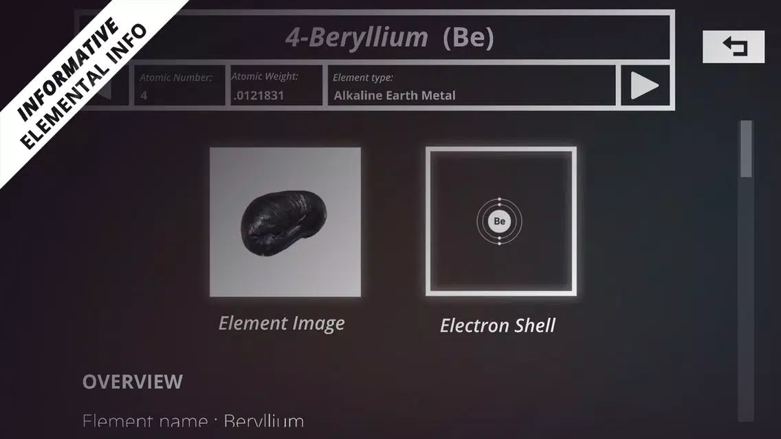 Periodic Table Game Screenshots