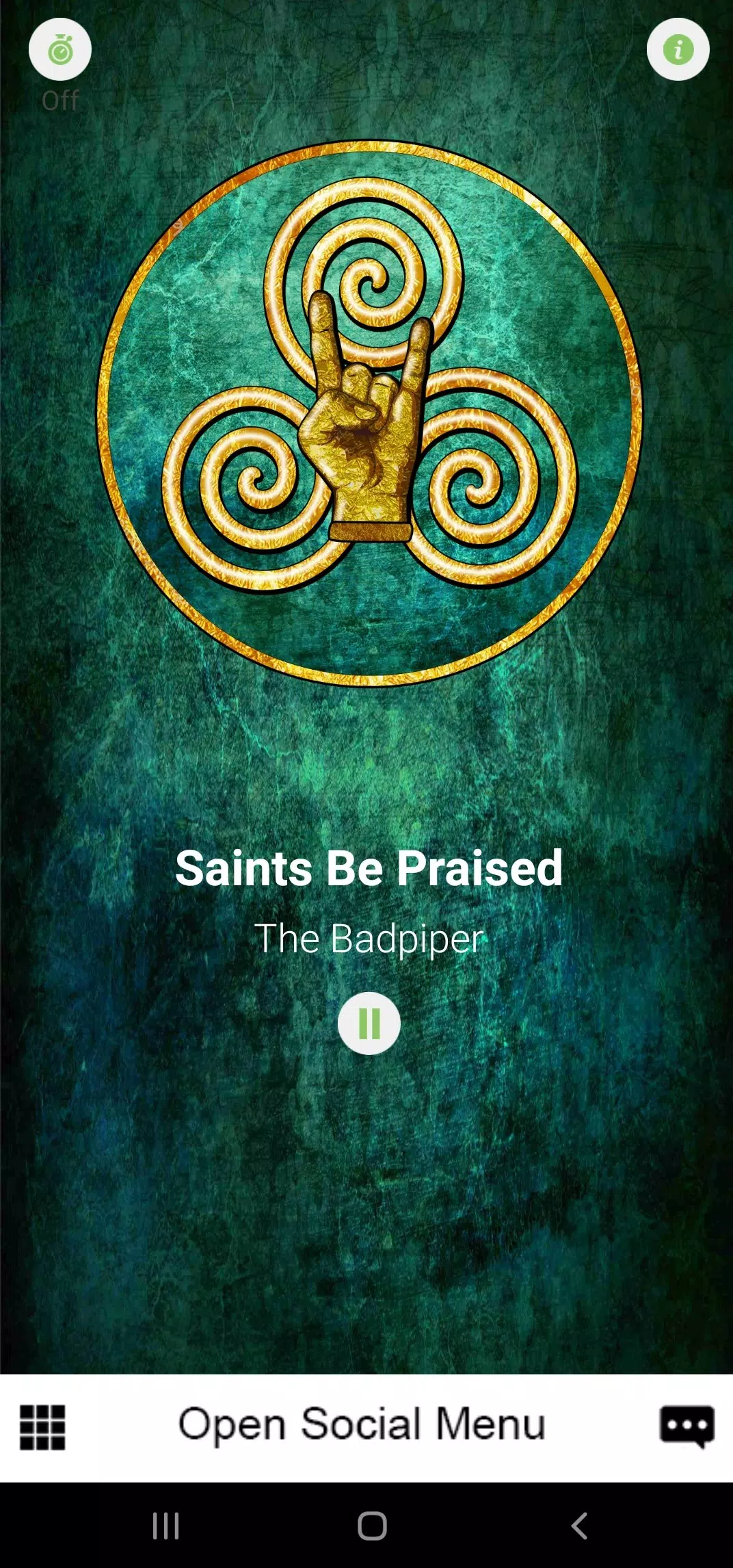 Celtic Rock Radio Screenshots