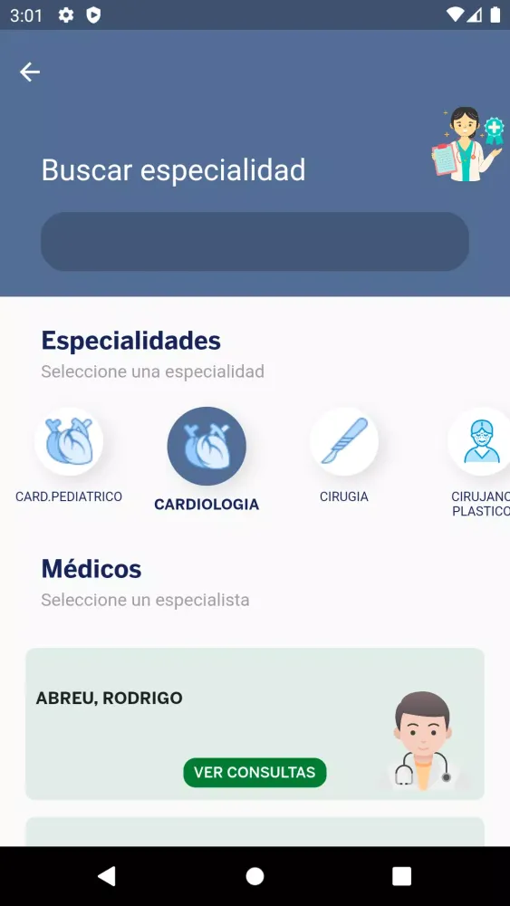 Centro Médico Screenshots