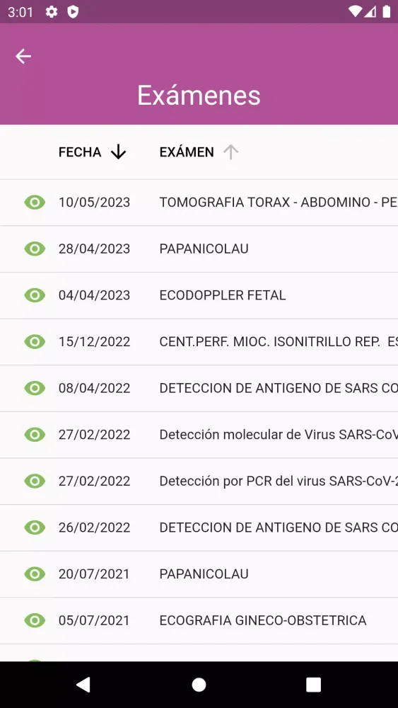 Centro Médico Screenshots