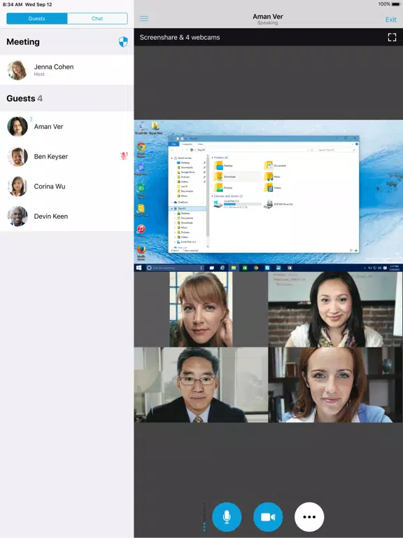 Lumen Workplace iPad Screenshots