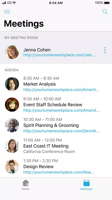Lumen Workplace Screenshots