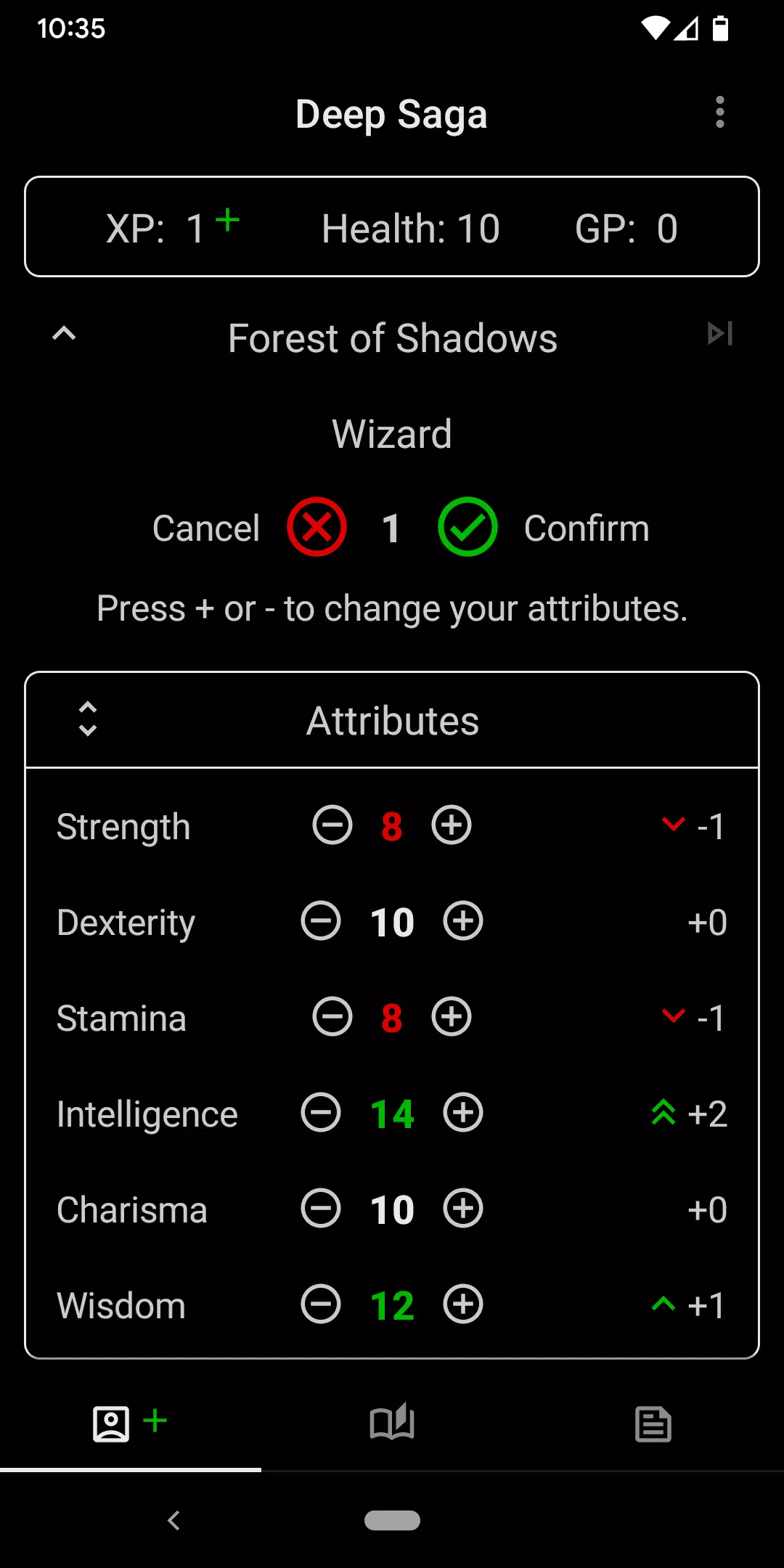 Deep Saga: AI Text RPG Screenshots