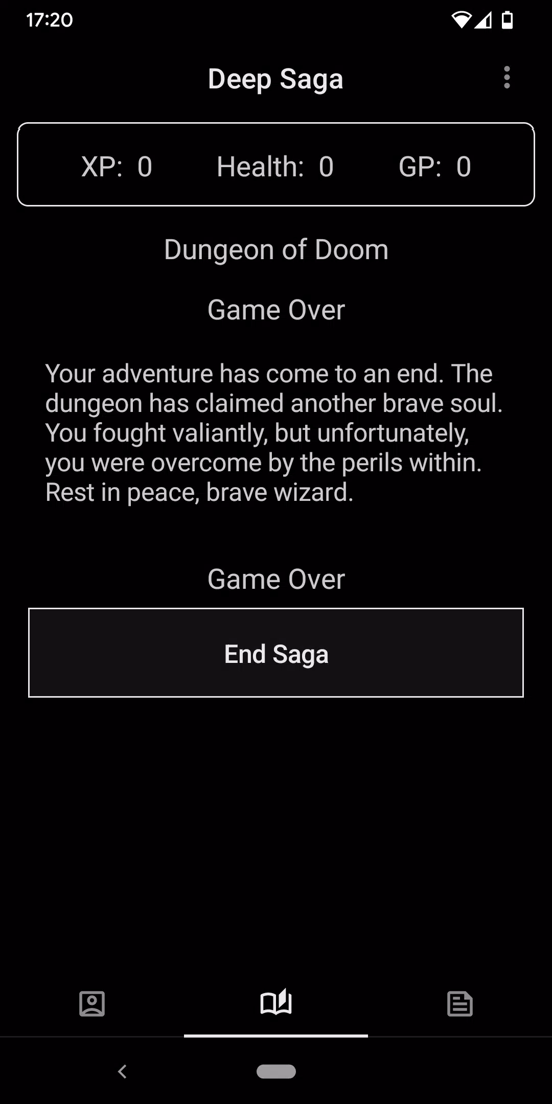 Deep Saga: AI Text RPG Screenshots