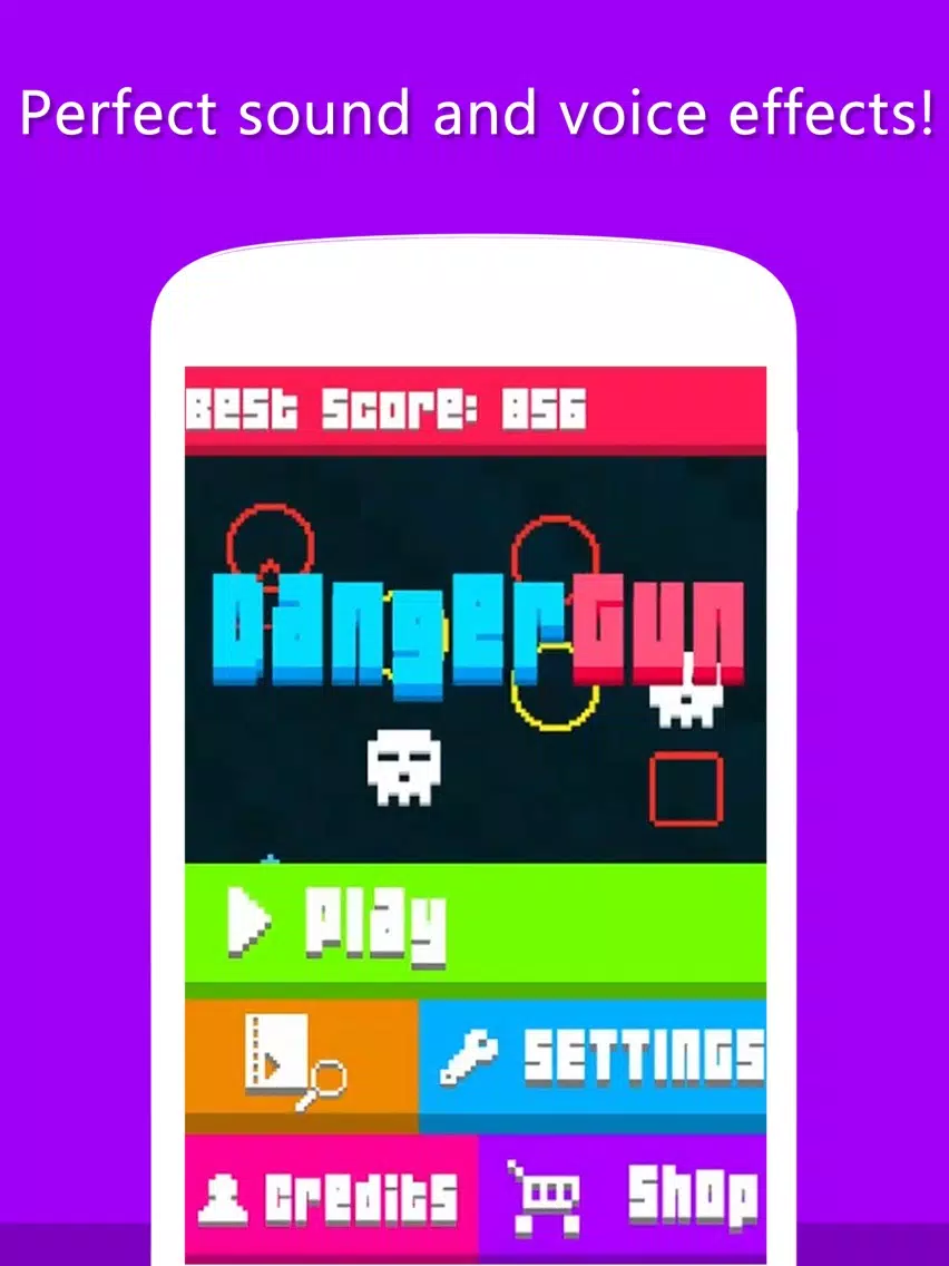 Tangkapan layar Danger Gun iPad 