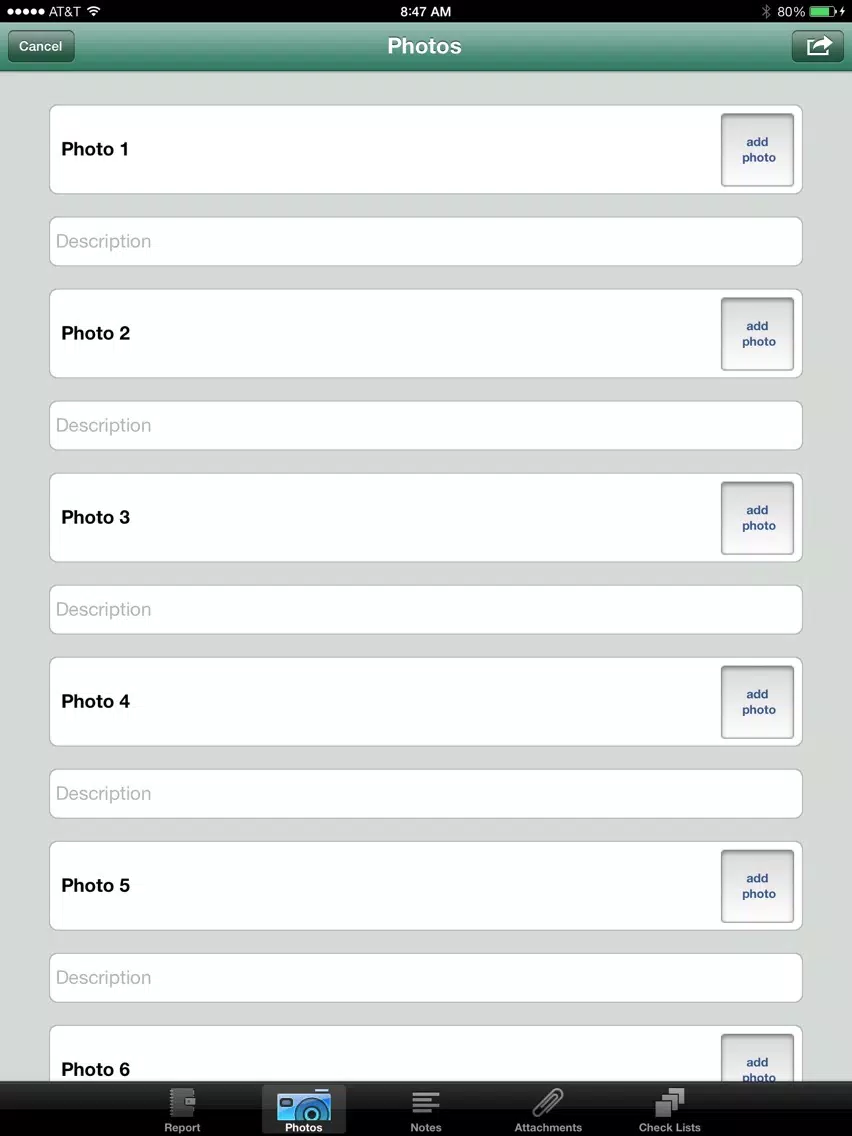 CETCO Hydroshield Inspection Tool iPad Screenshots