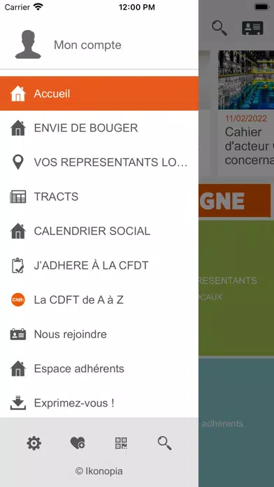 Capturas de pantalla de CFDT Orano R