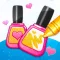 Glitter beauty coloring book