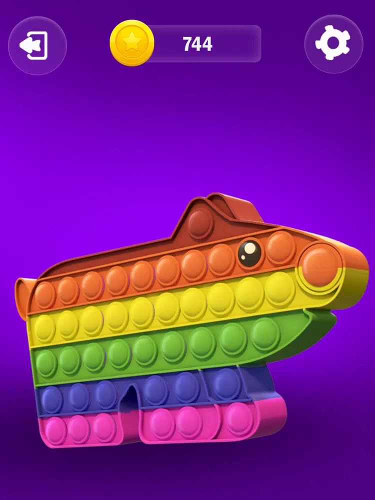 Pop it 3D ASMR fidget toy iPad Screenshots