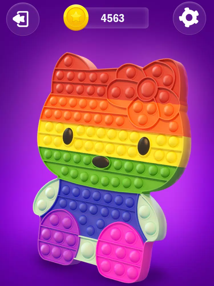 Pop it 3D ASMR fidget toy iPad Screenshots