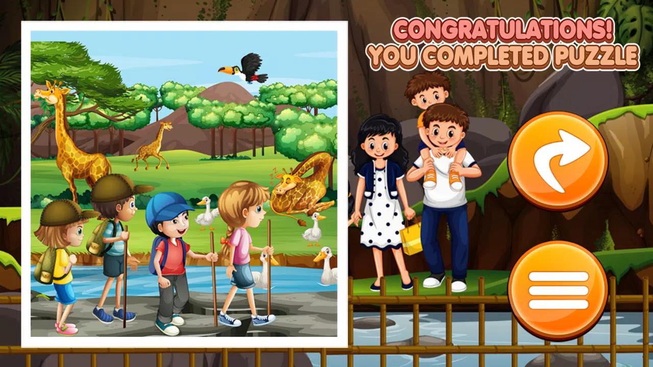 Zoo Jigsaw Puzzle स्क्रीनशॉट