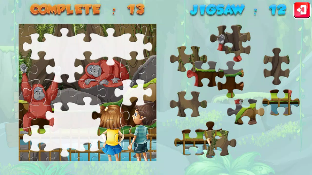Zoo Jigsaw Puzzle स्क्रीनशॉट