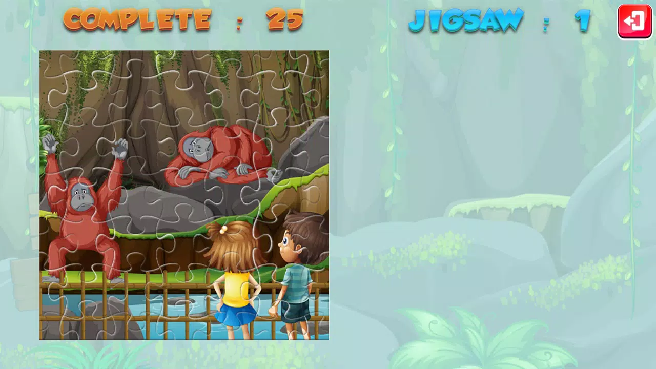 Zoo Jigsaw Puzzle स्क्रीनशॉट