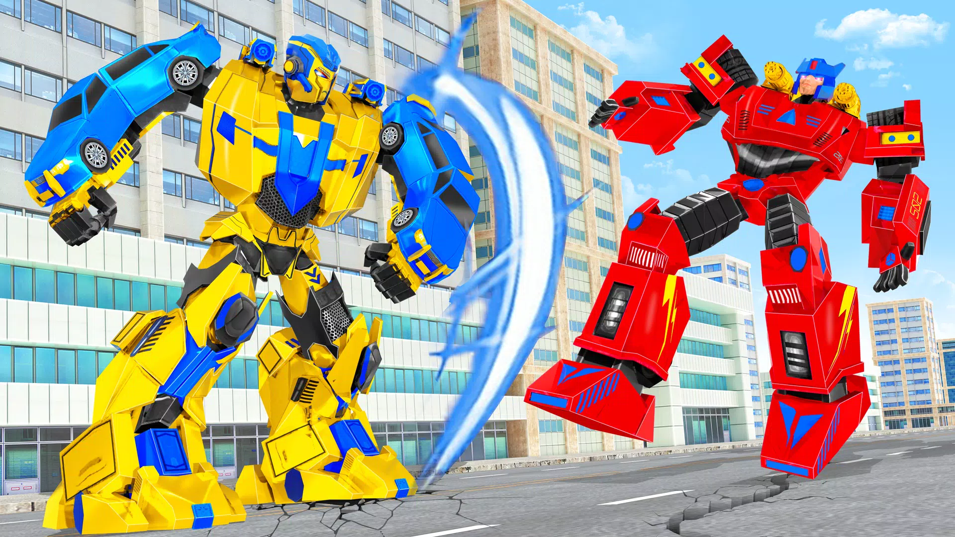 Fox Robot Transform Bike Game Screenshots