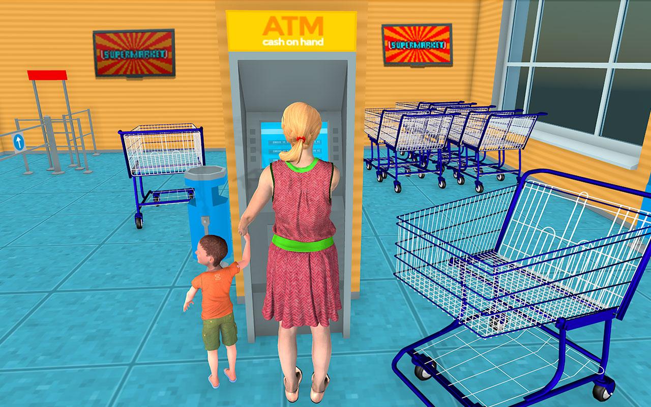 Supermarket Grocery Shopping Mall Family Game Screenshots