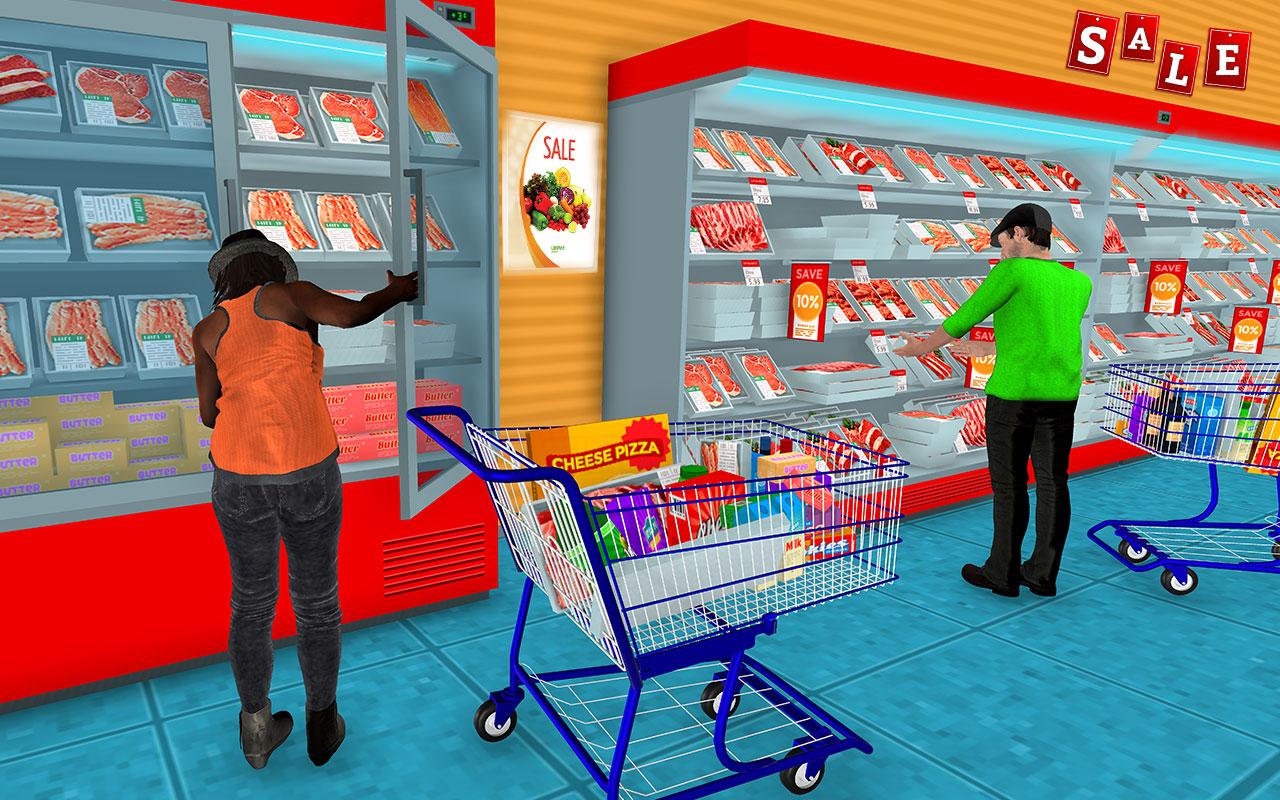 Supermarket Grocery Shopping Mall Family Game Screenshots