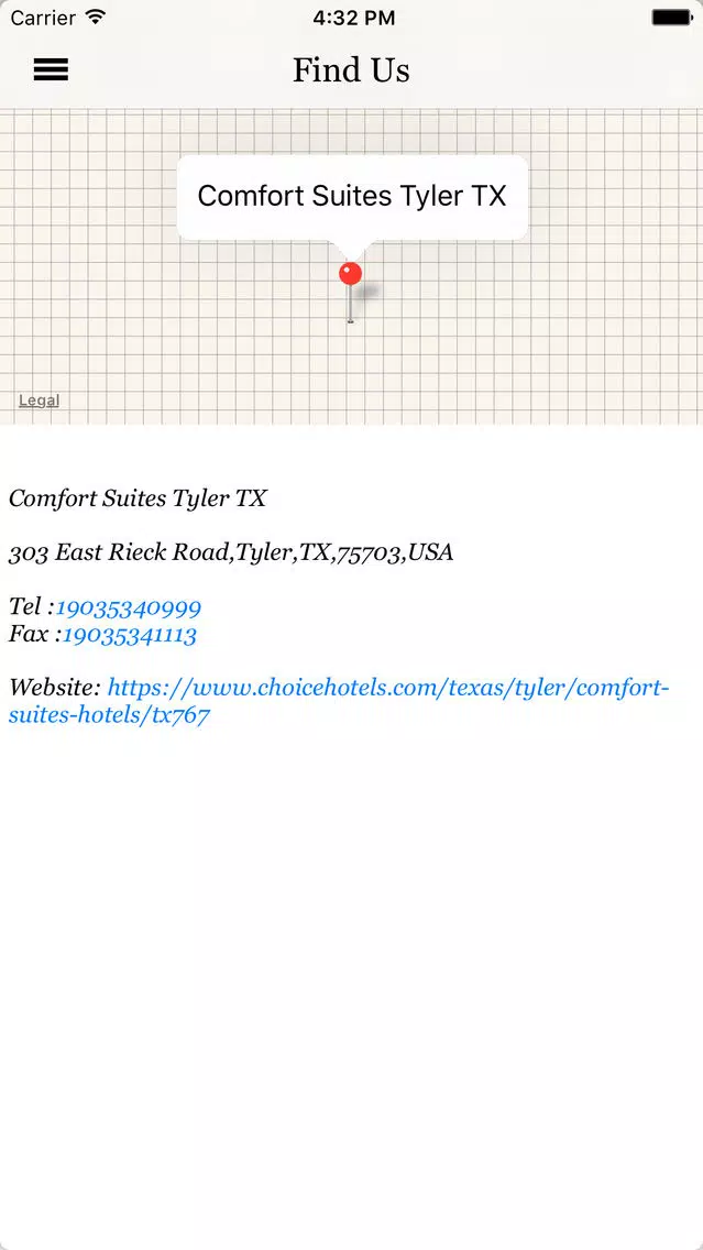 Comfort Suites Tyler TX Screenshots