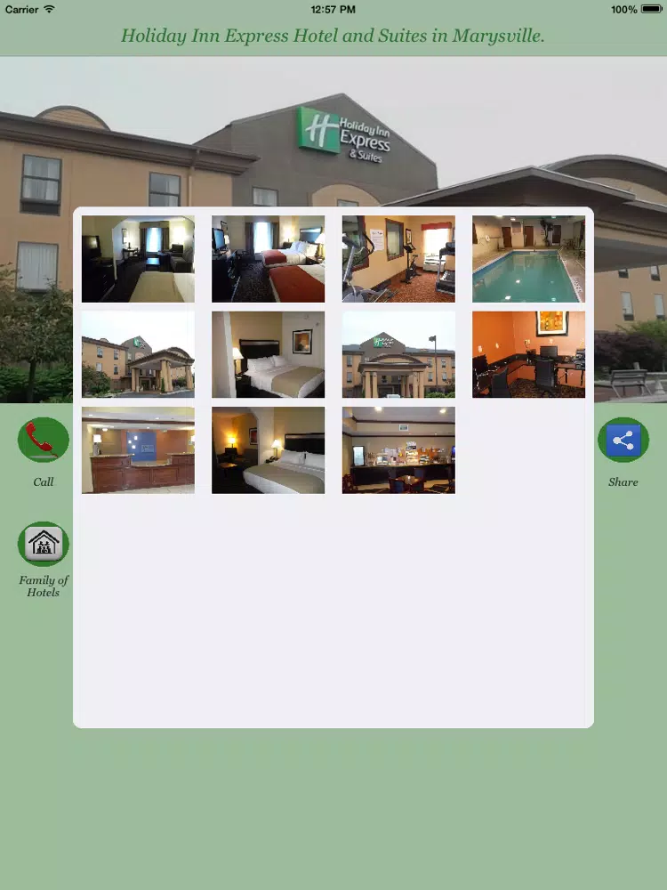 Holiday Inn Express Hotel & Suites Marysville iPad Screenshots