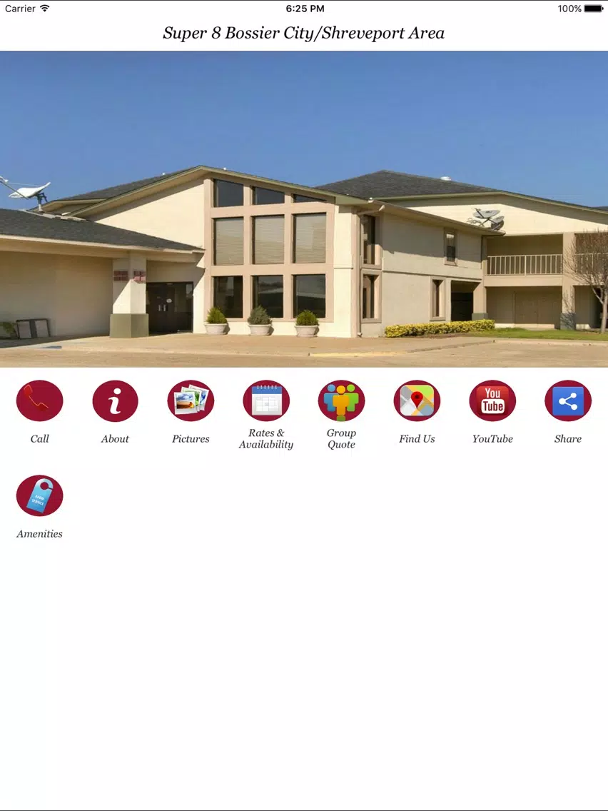 Super 8 Bossier City/Shreveport Area iPad Screenshots