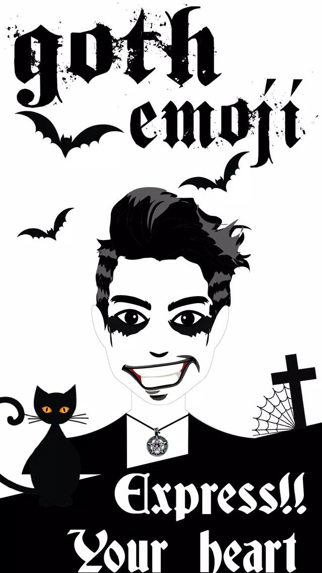 Goth Boy Emoji Screenshots